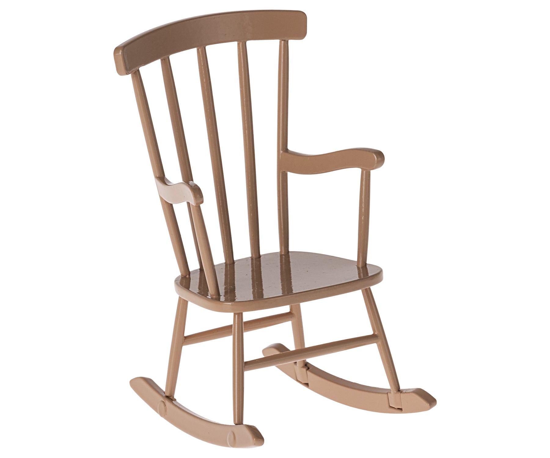 Maileg schommelstoel donker poeder/ rockingchair dark powder