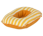 Maileg bootje / rubber boat yellow stripe