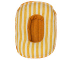 Maileg bootje / rubber boat yellow stripe