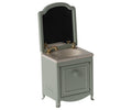 Maileg wastafel met spiegel mint/ sink dresser w. mirror mint, mouse