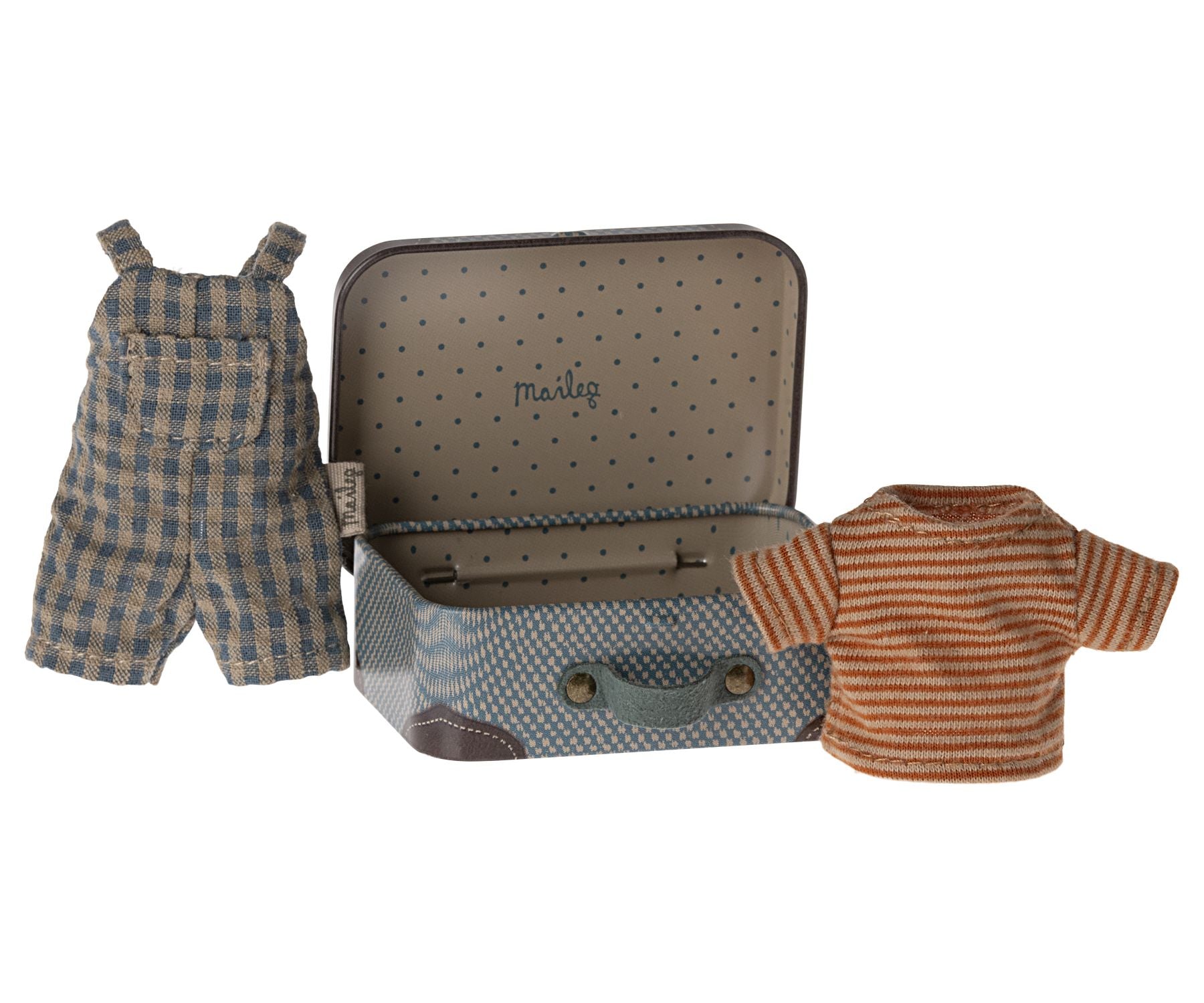 Maileg Overall en shirt in koffer, grote broer