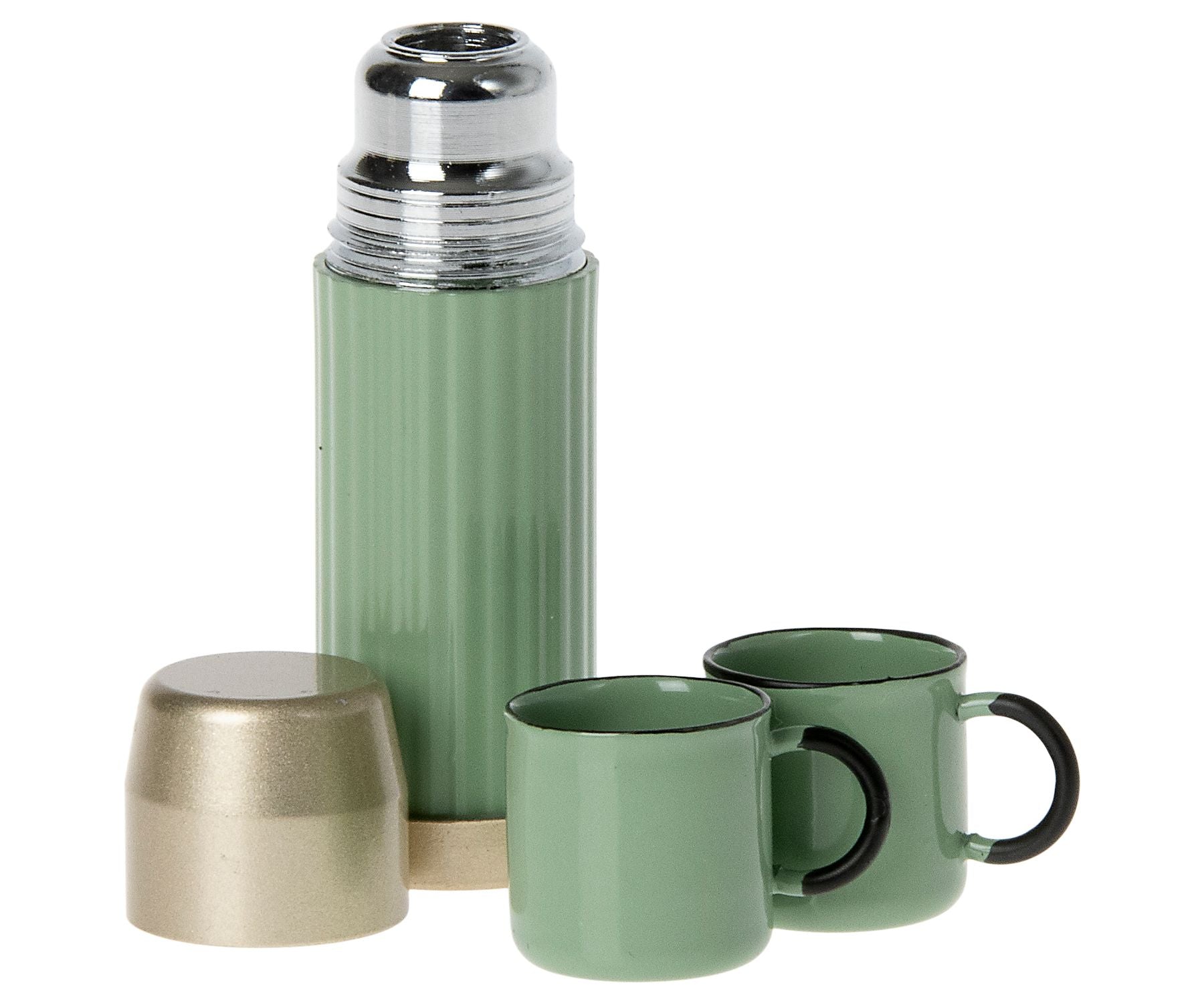 Maileg Thermos and cups Mint