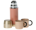 Maileg Thermos and cups soft coral