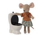 Maileg toilet, muis / toilet, mouse