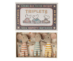Maileg Triplet baby mice in matchbox