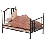 Maileg vintage bed mouse, anthracite