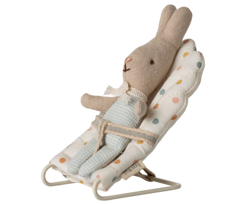 Maileg wipstoel My, gekleurde stippen