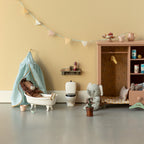 Maileg bed hemeltje mint boven badje