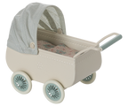 Maileg stroller with baby mouse