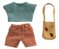 Maileg Clothes Set with Bag - Little Brother Mouse