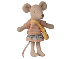 Maileg kleine zus muis met tas