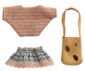 Maileg Clothing Set with Bag - Little Sister Mouse