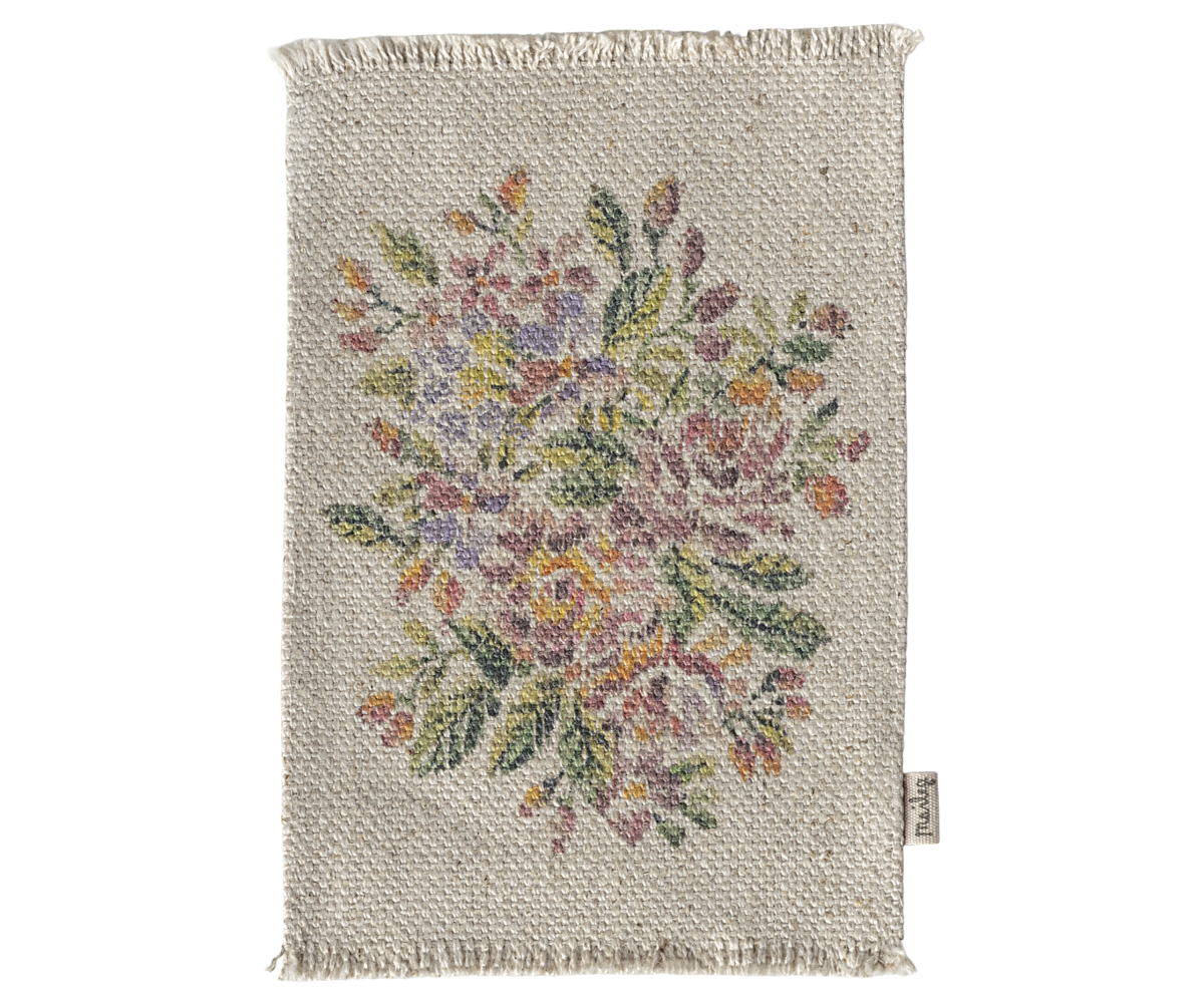Maileg vloerkleed bloemen, middel