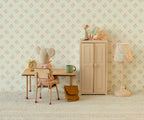 Maileg Vintage vloerlamp, muis, poederroze