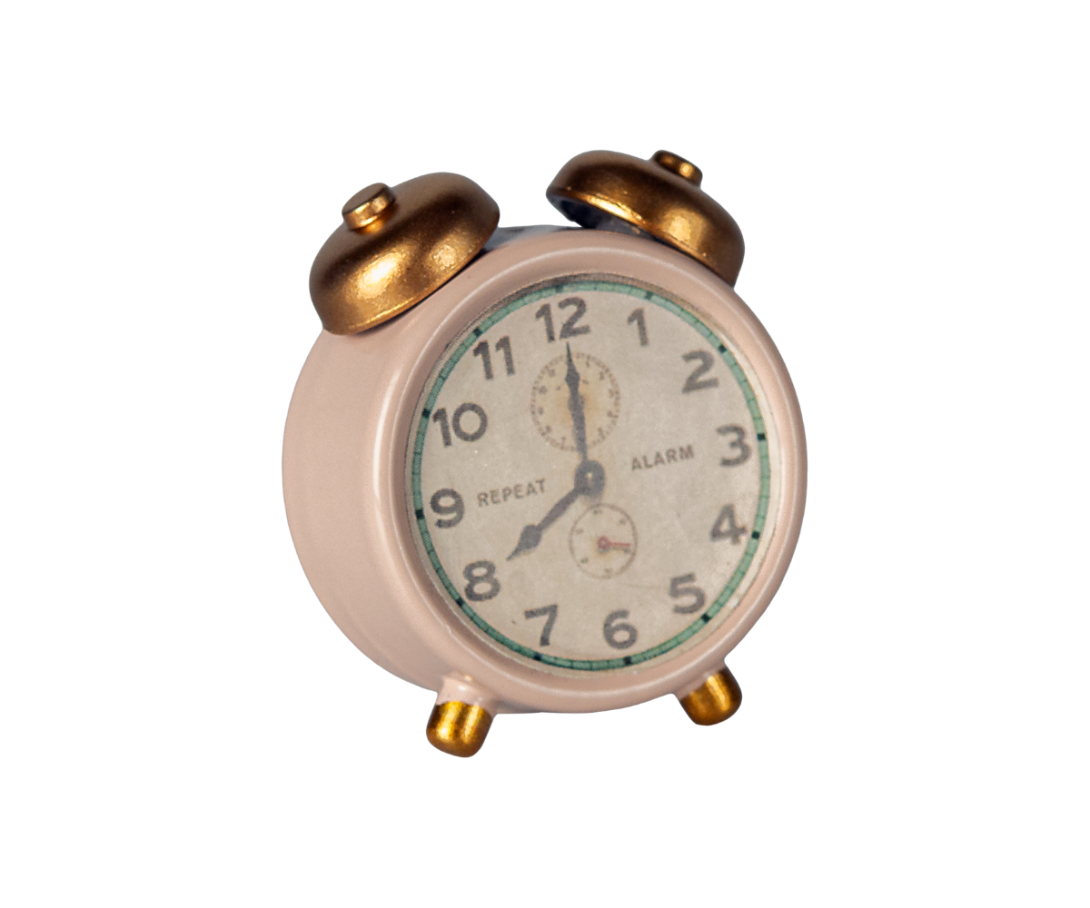 Maileg Miniatur-Weckermaus, puderrosa