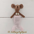 Zeemeerminsetje voor de muizen handgemaakt