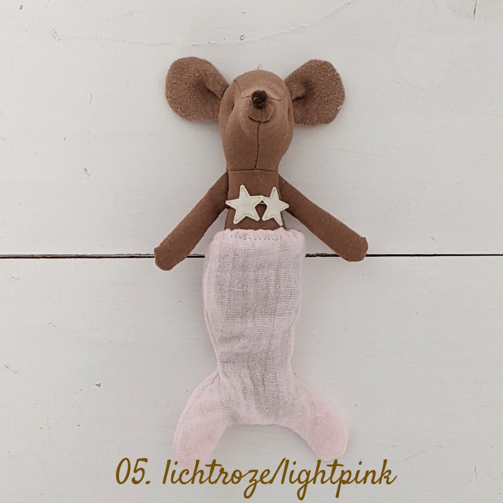 Zeemeerminsetje voor de muizen handgemaakt