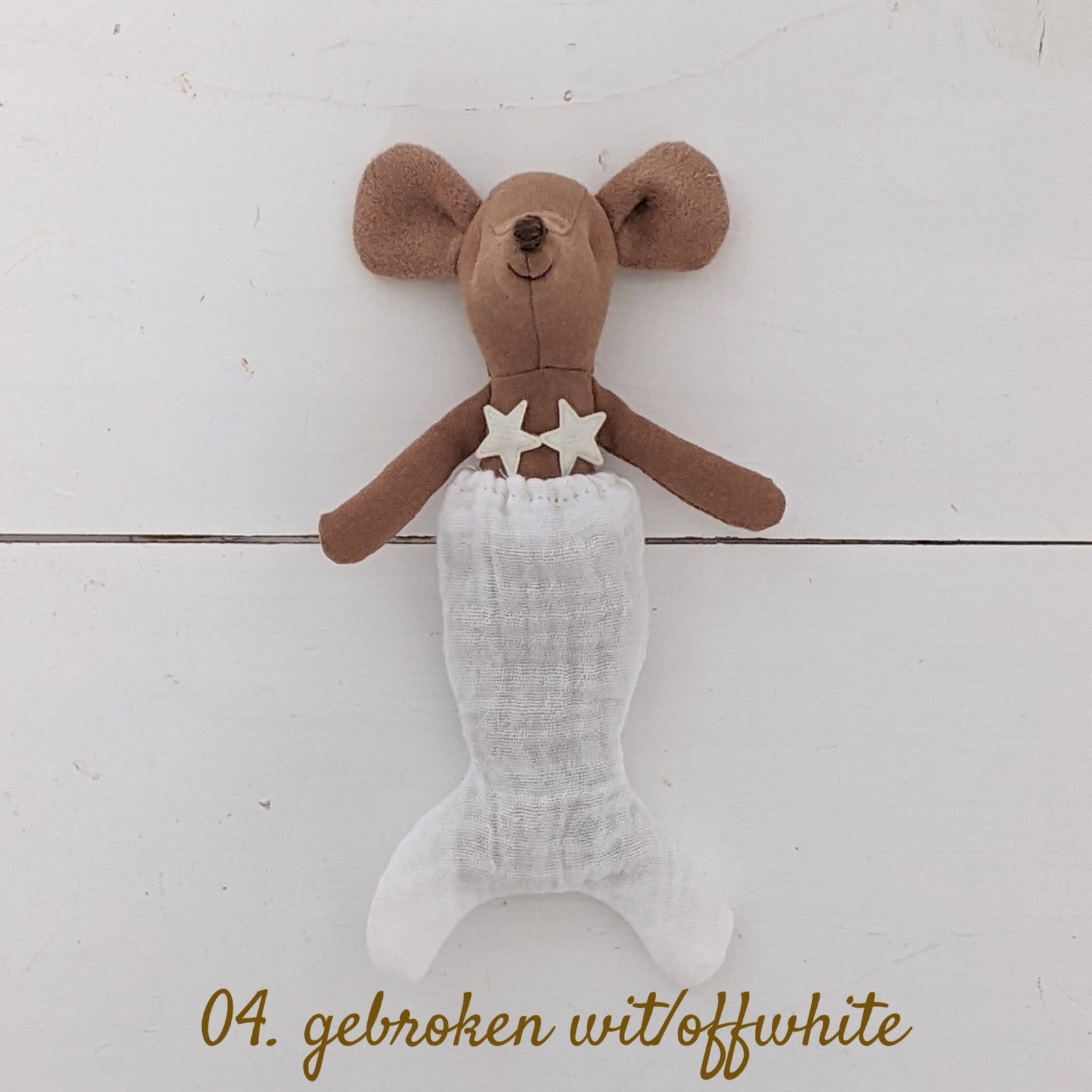 Zeemeerminsetje voor de muizen handgemaakt