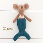 Zeemeerminsetje voor de muizen handgemaakt