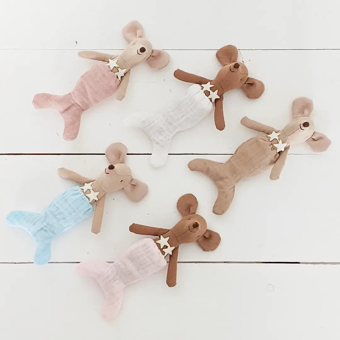 Zeemeerminsetje voor de muizen handgemaakt