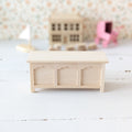 Miniatuur dekenkist of verkleedkist