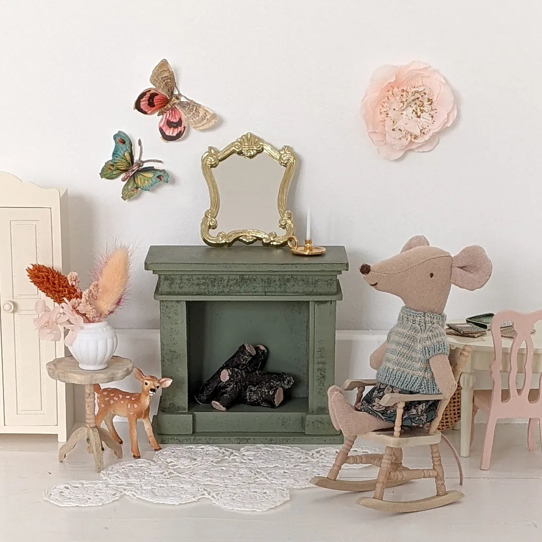 Maileg Miniature fireplace