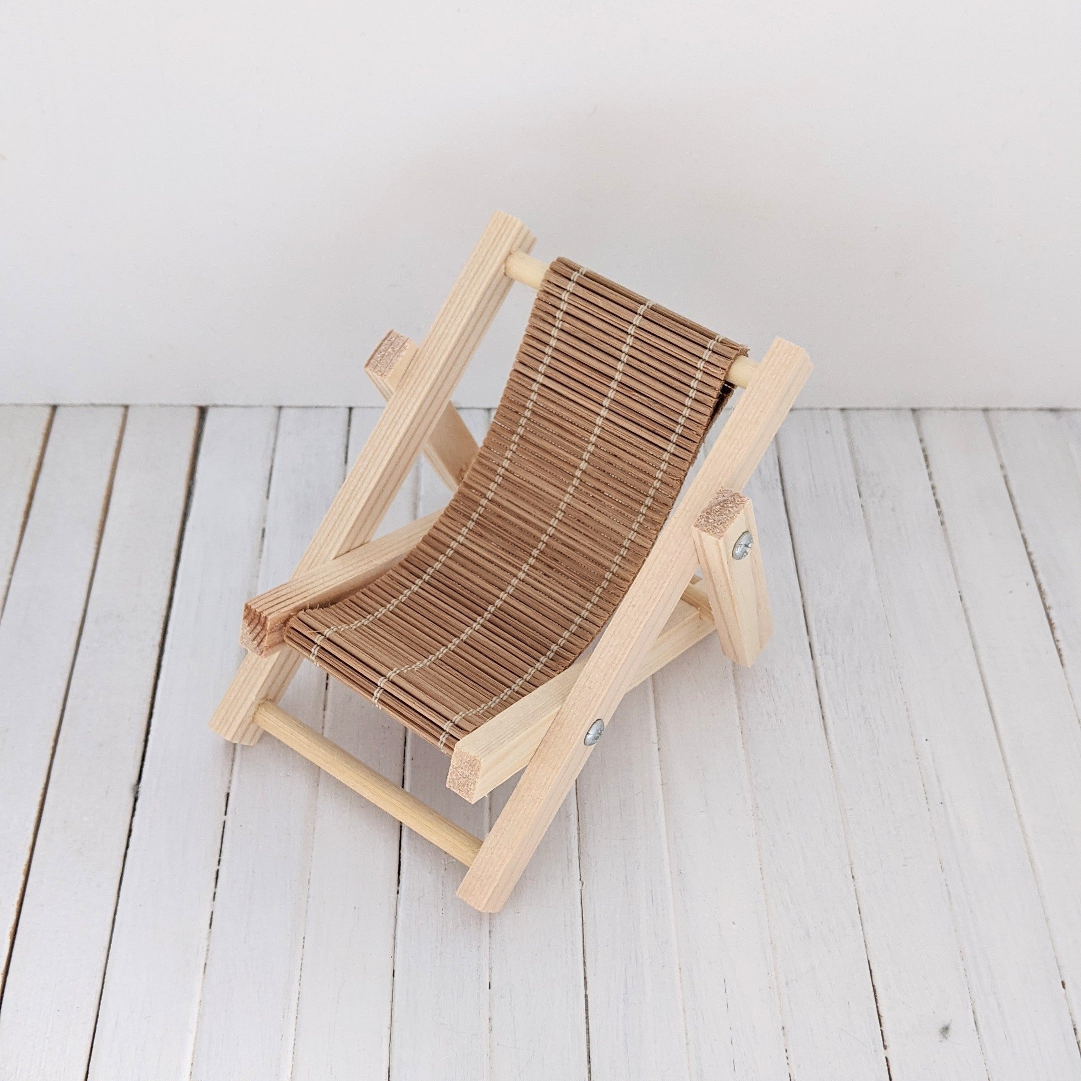 Strandstoel bamboe