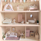 Maileg micro mouse vintage bed, soft sand