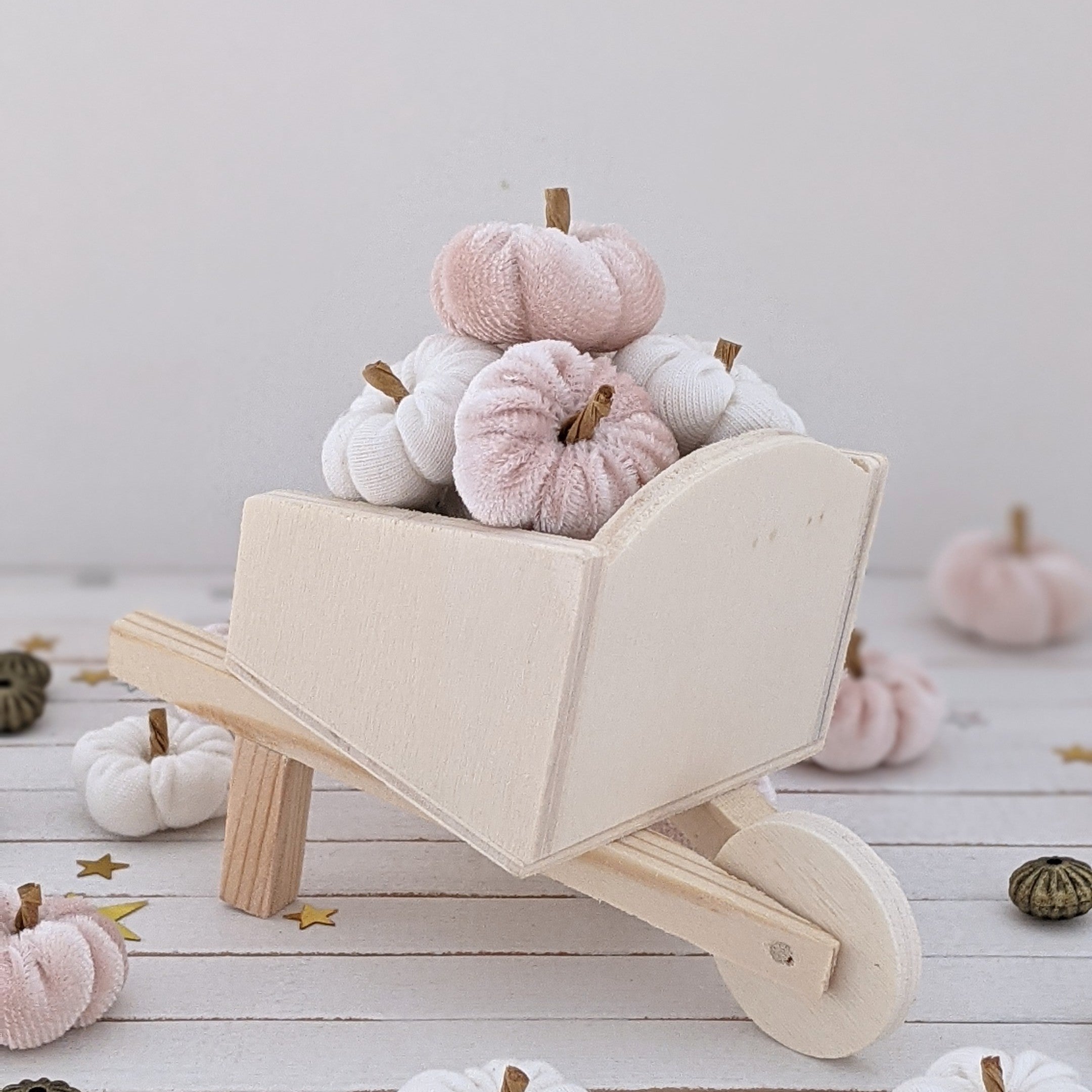 Pompoen lichtroze of off white (limited edition)