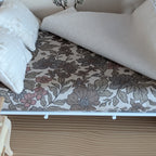 Handgemaakt beddengoed broderie voor tweepersoonsbed