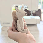 Schattig eekhoorntje voor poppenhuis