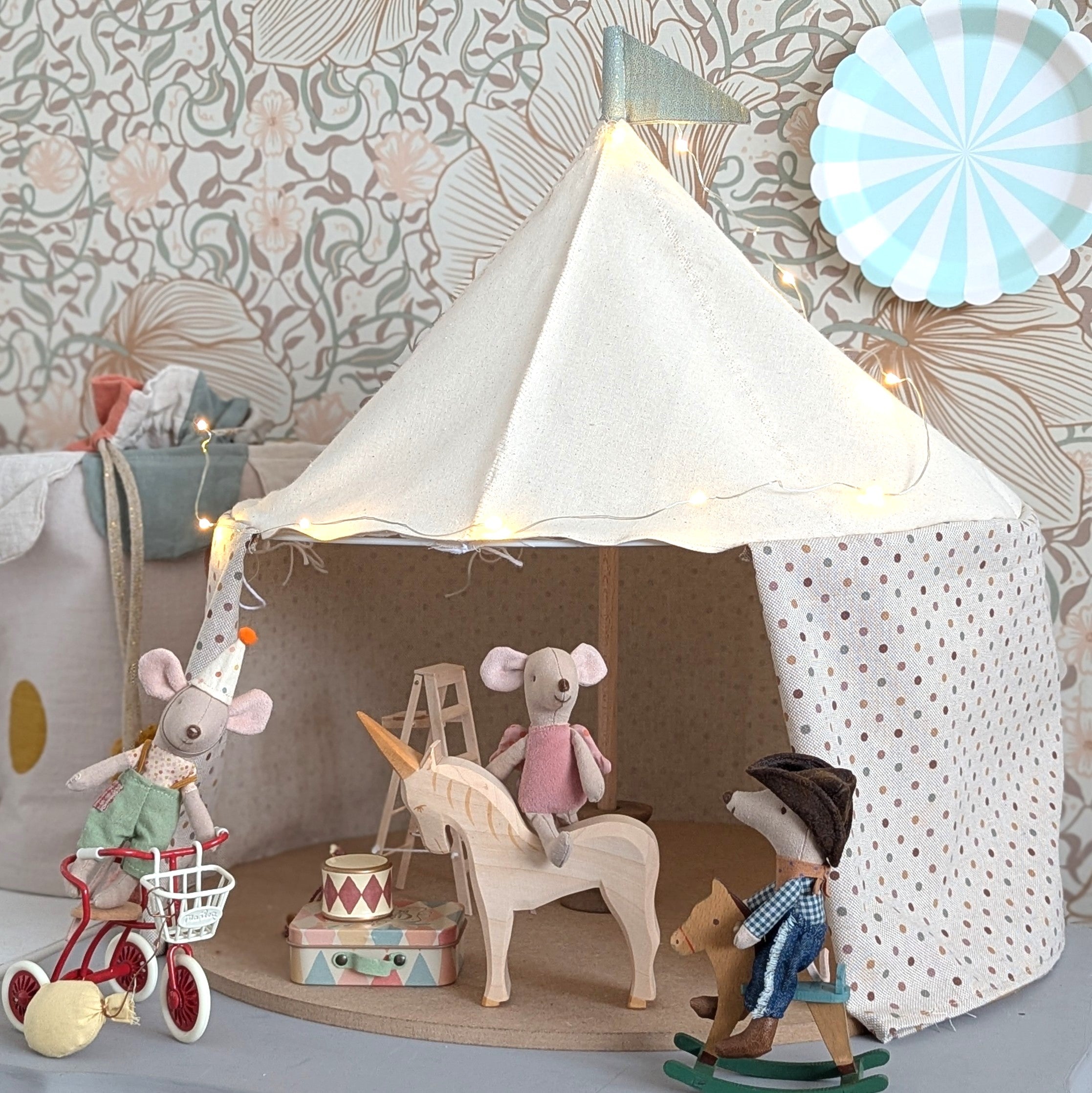 Skattich tent stippen handgemaakt