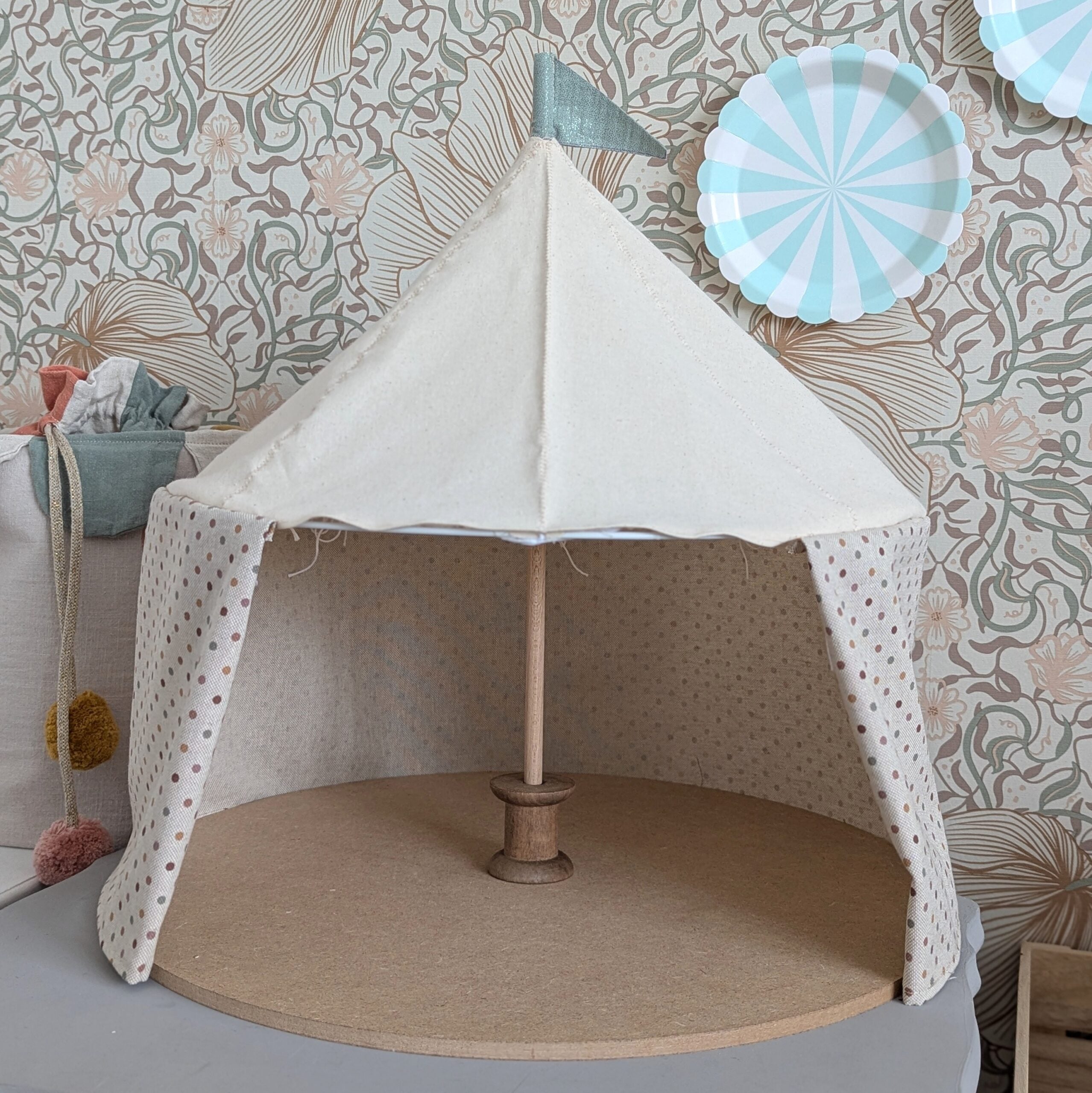 Skattich tent stippen handgemaakt