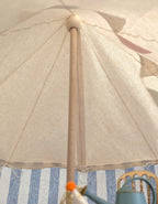 Skattich tent handgemaakt blauw gestreept