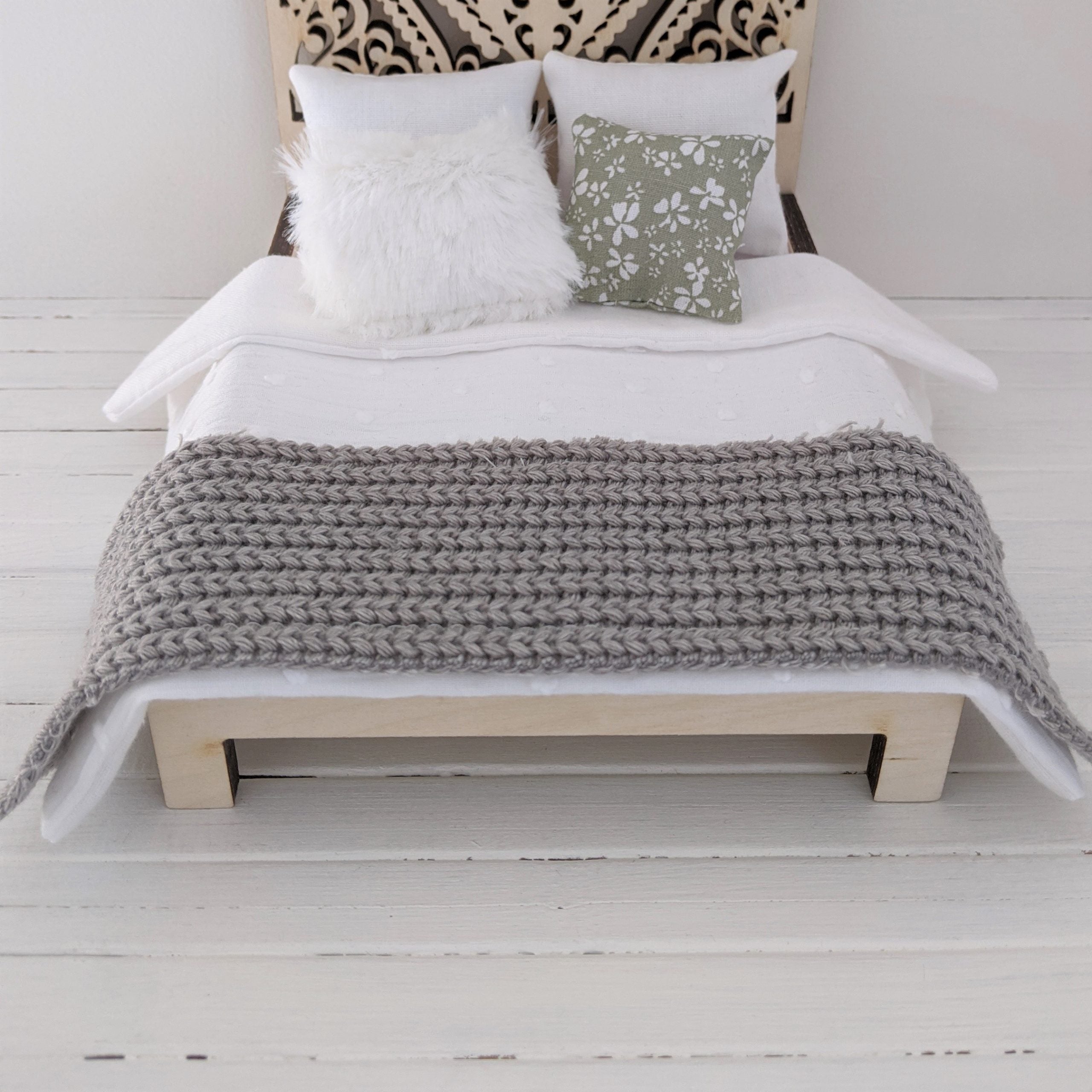 Sprei (strook) grijs