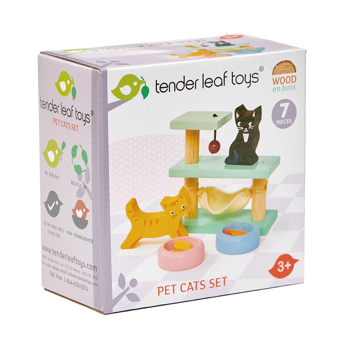 Tender Leaf Toys Huisdierenset katten