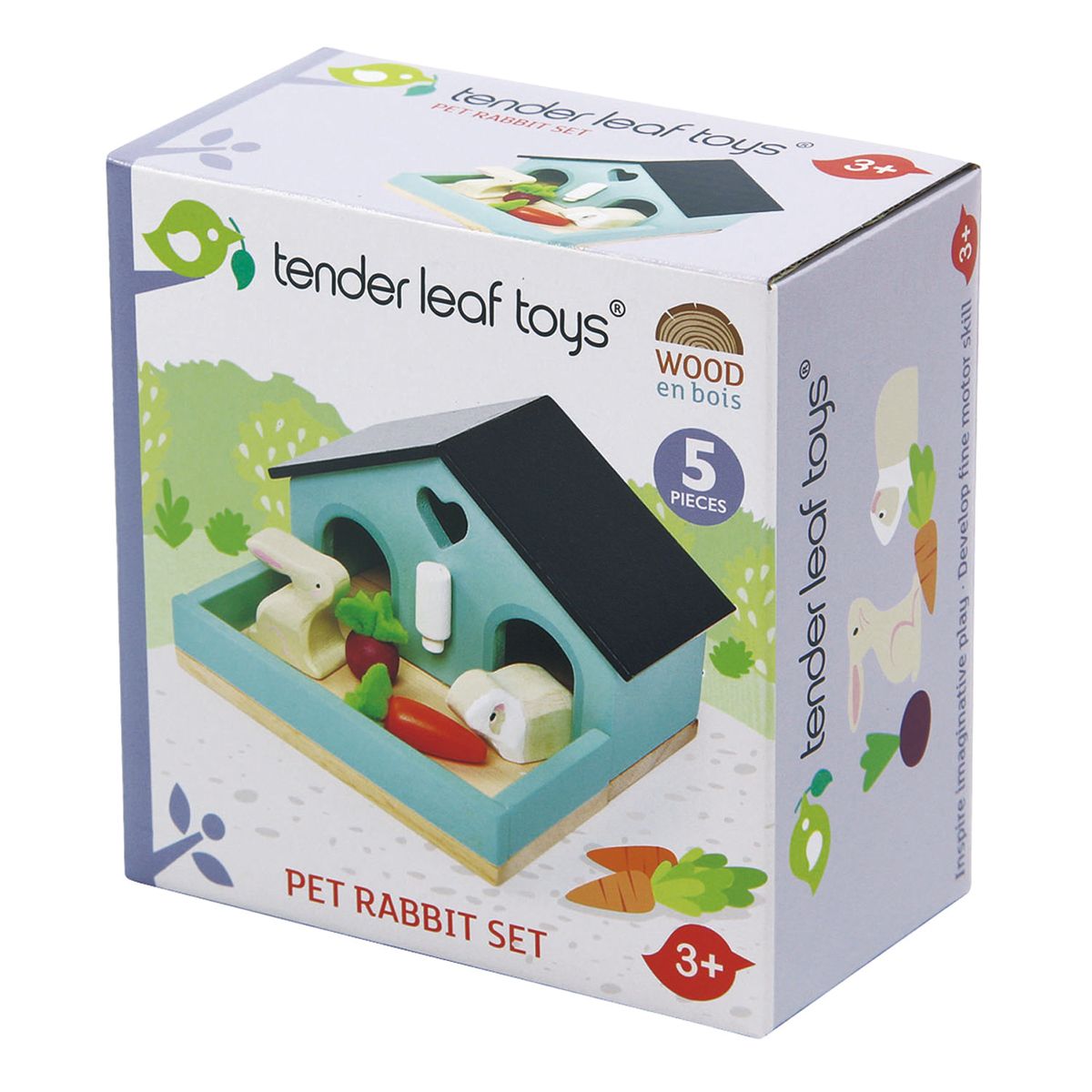 Tender Leaf Toys Huisdierenset konijn