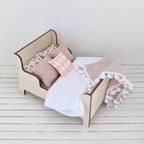 Tweepersoons bed hout, zelfbouwpakketje