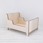 Tweepersoons bed hout, zelfbouwpakketje