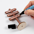 Wegwijsbord op pootje