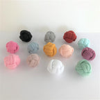 -Knoopkussen voor het poppenhuis handgemaakt