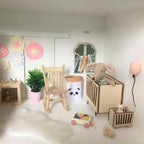 Blokkenwagentje/ blokkenkarretje