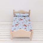 Bed naturel hout 1-persoons