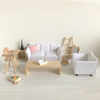 Kinderstoel naturel hout