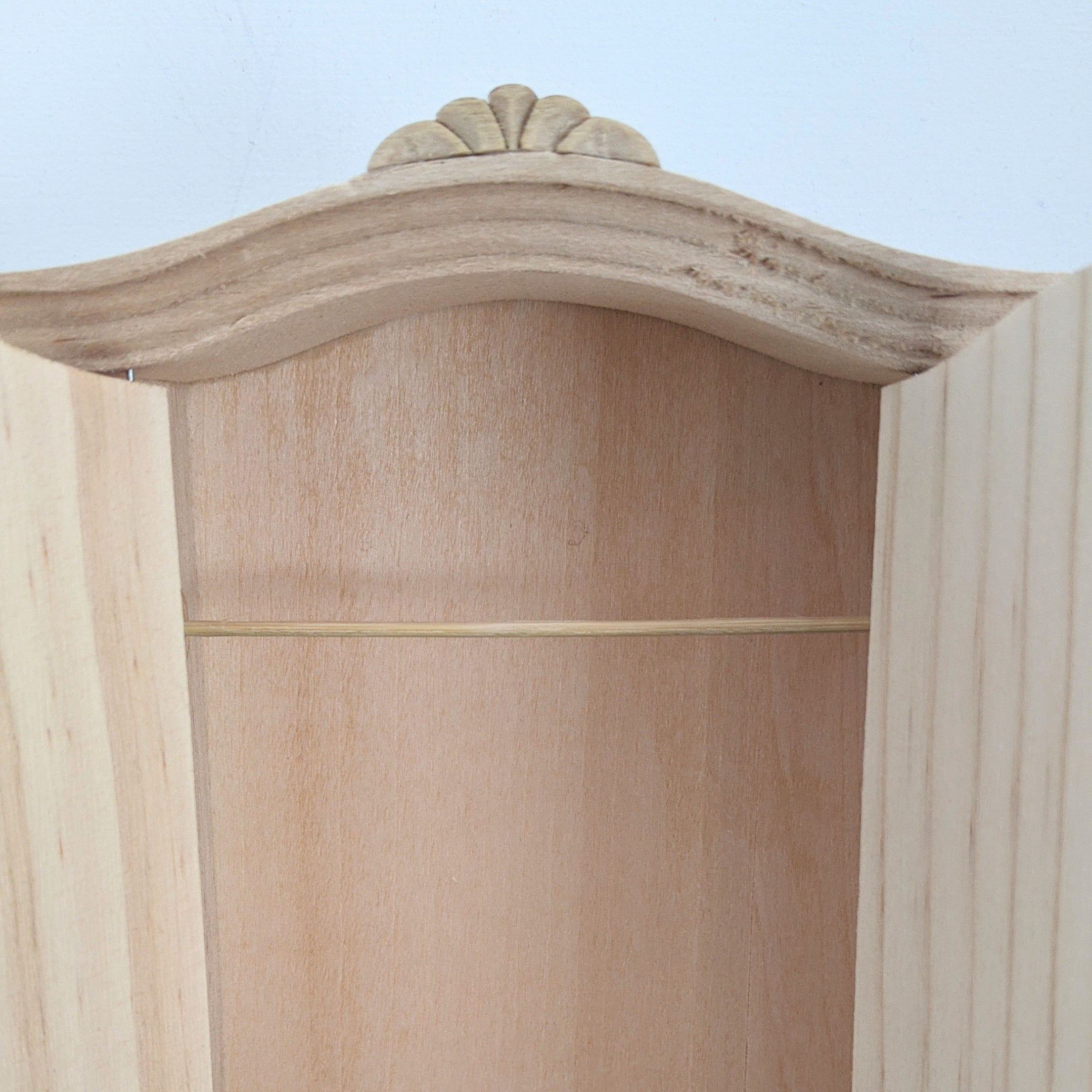 Kledingkast naturel hout