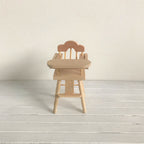 Kinderstoel naturel hout