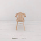 Kinderstoeltje naturel hout