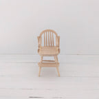 Kinderstoeltje naturel hout