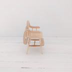 Kinderstoeltje naturel hout