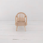 Kinderstoeltje naturel hout